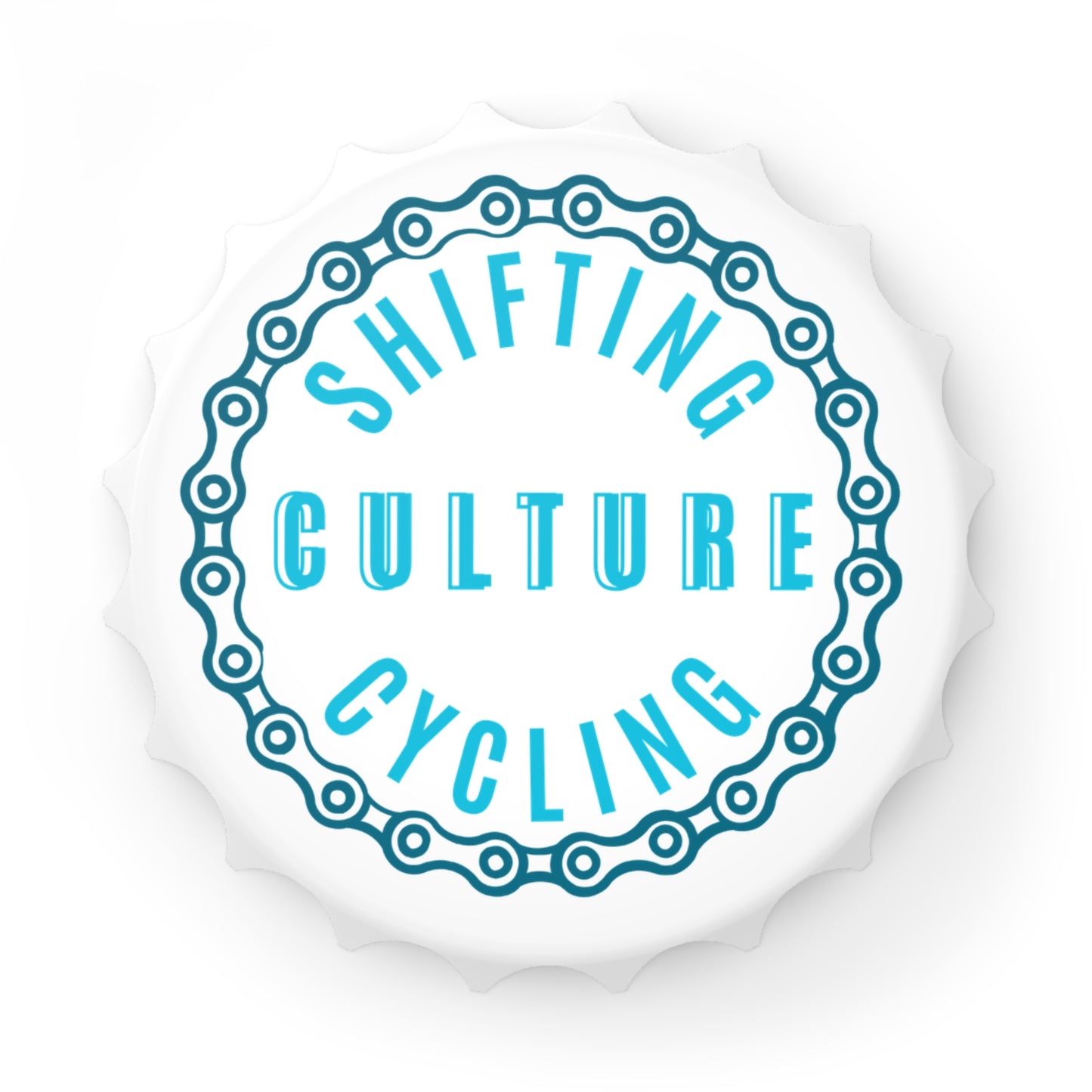 Shifting Culture Cycling Bottle Opener