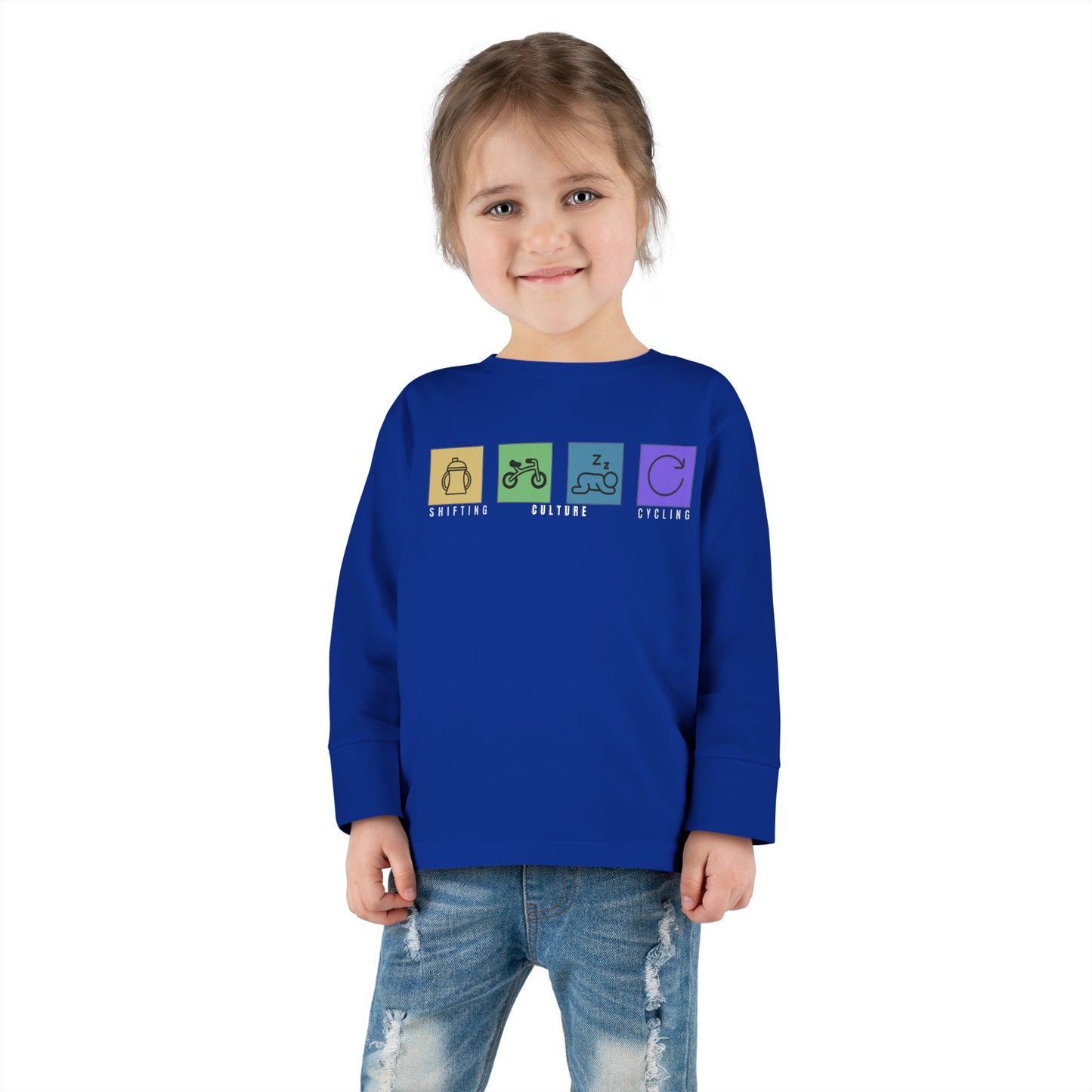 Toddler Itinerary Long Sleeve Tee