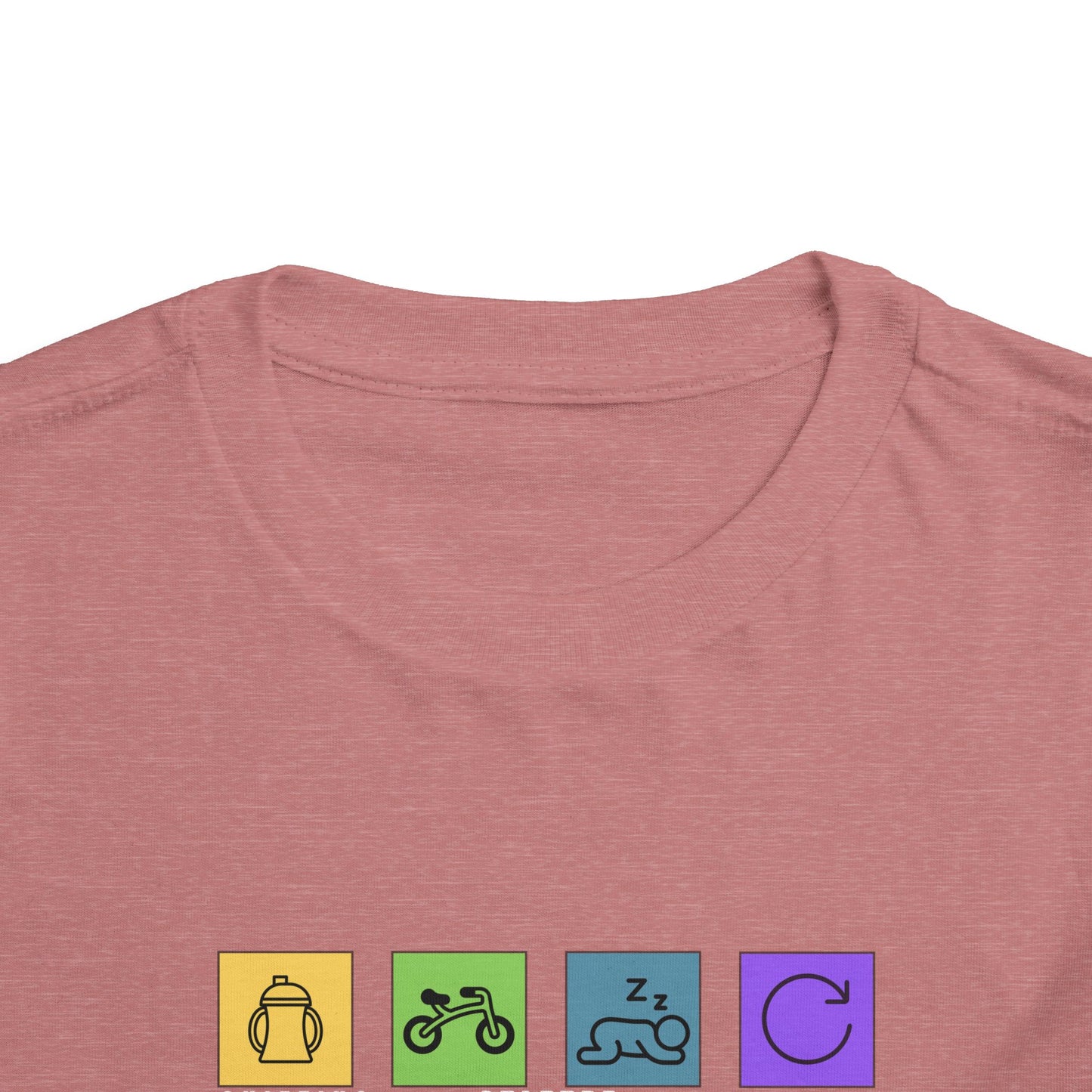 Itinerary Toddler Short Sleeve T-shirt