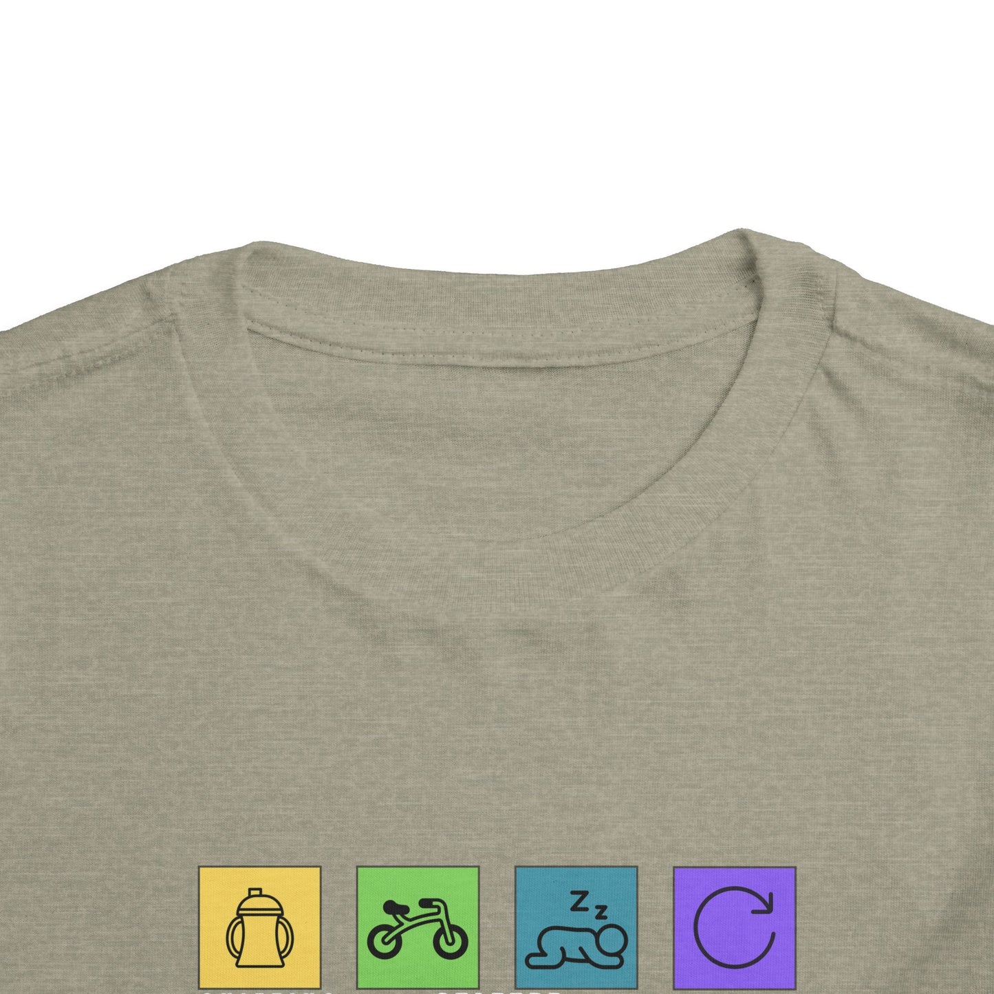 Itinerary Toddler Short Sleeve T-shirt