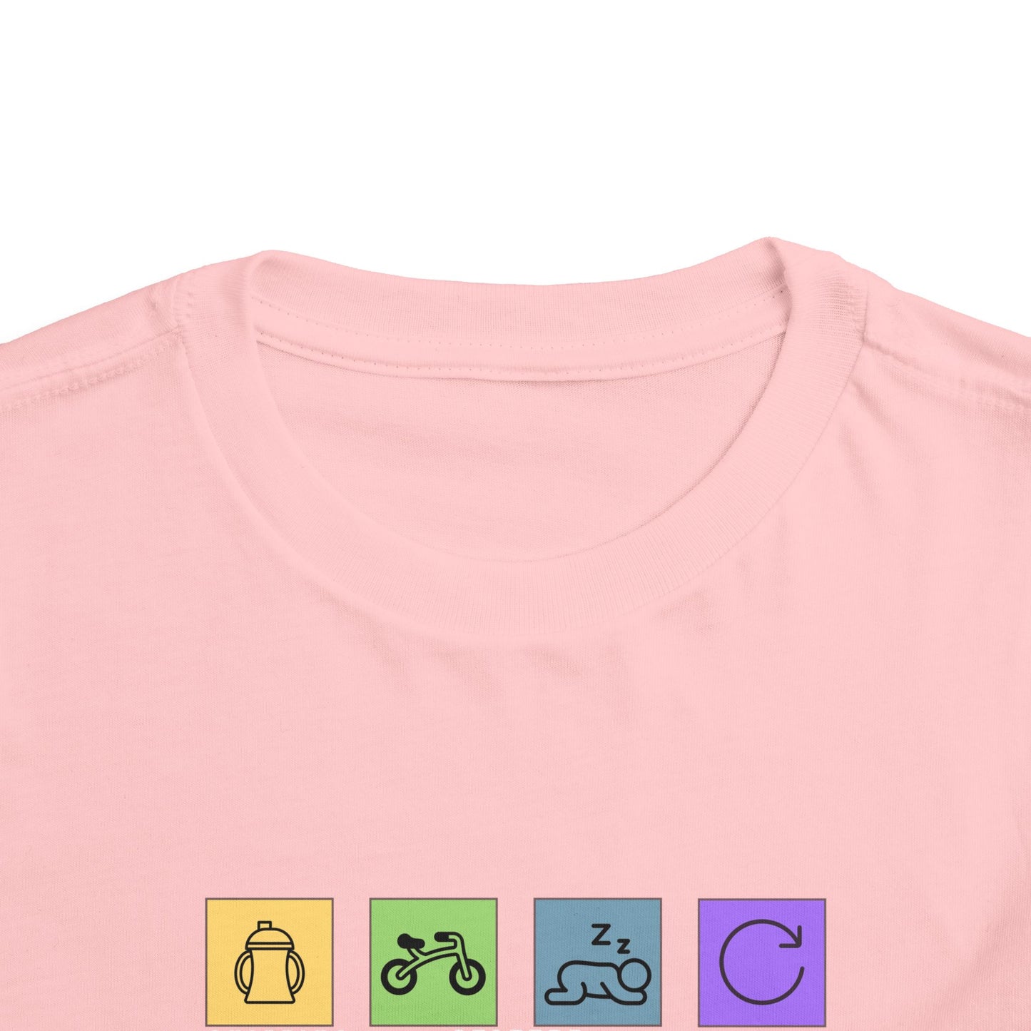 Itinerary Toddler Short Sleeve T-shirt