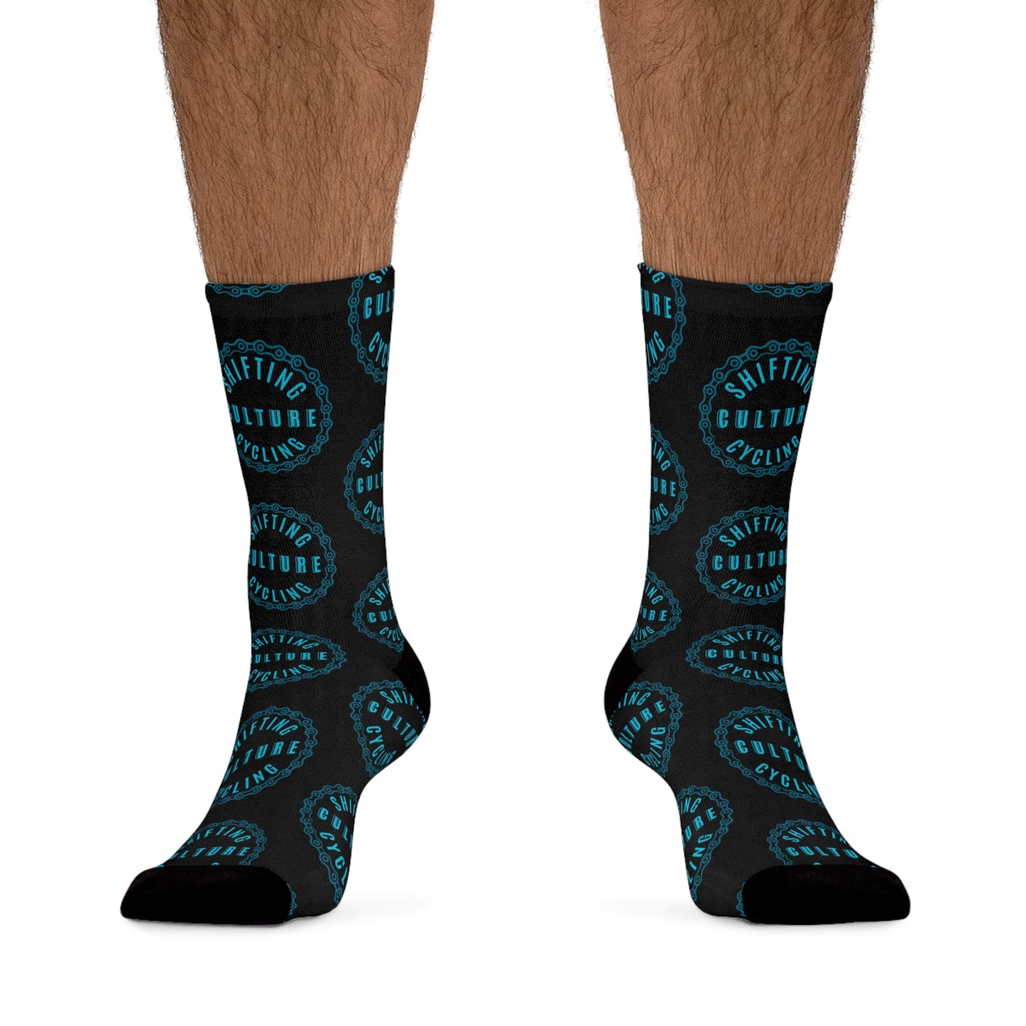 Shifting Culture Cycling Logo Socks (Recycled Blend)