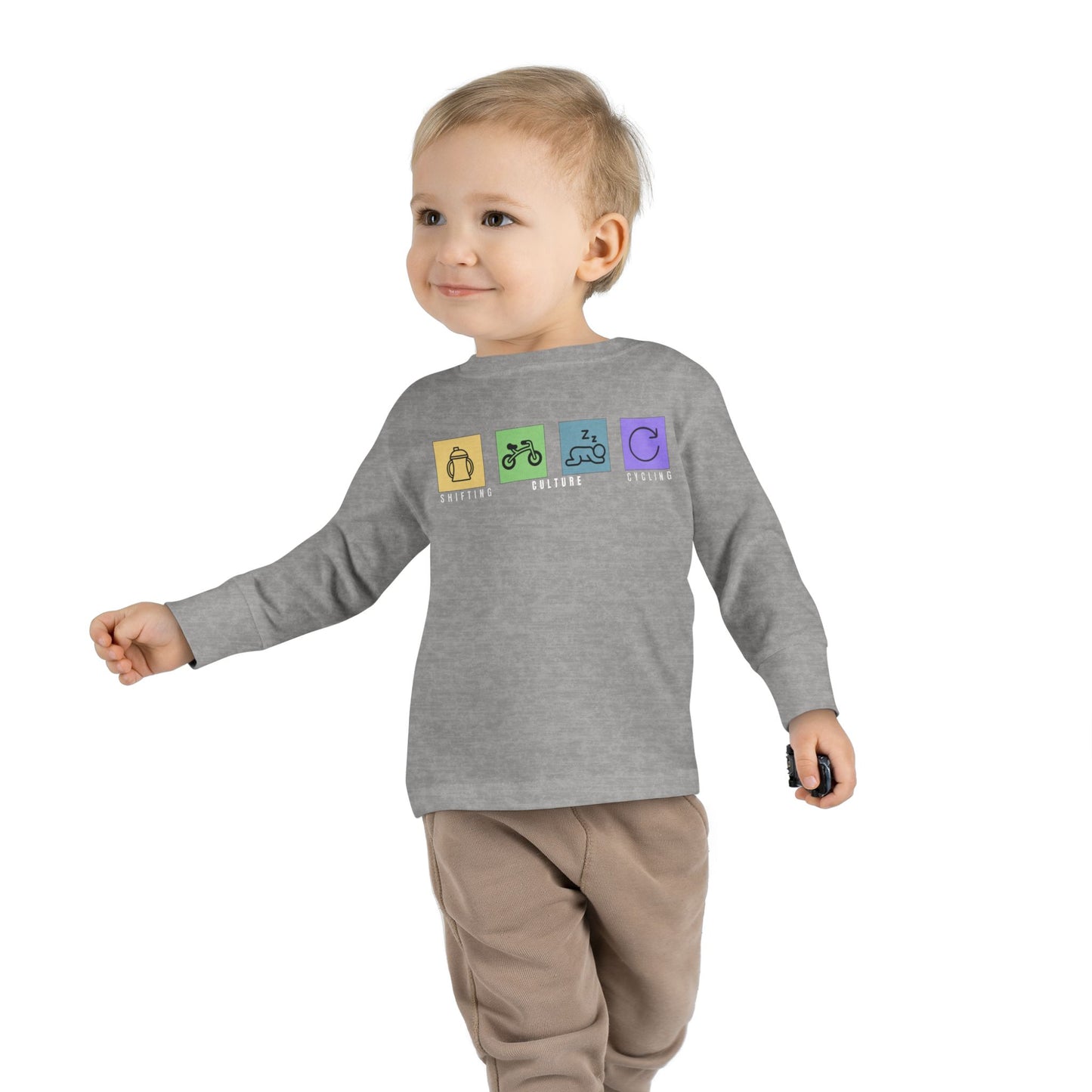 Toddler Itinerary Long Sleeve Tee