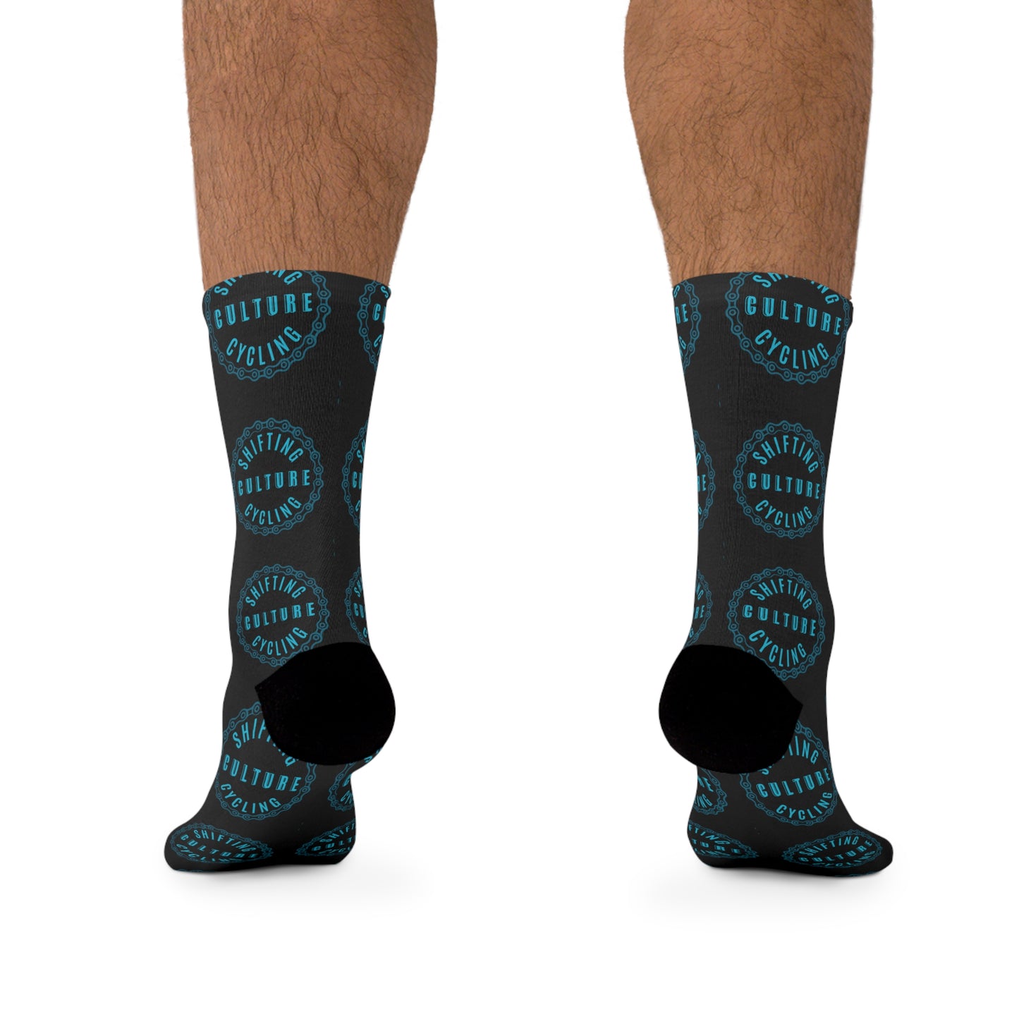 Shifting Culture Cycling Logo Socks (Recycled Blend)