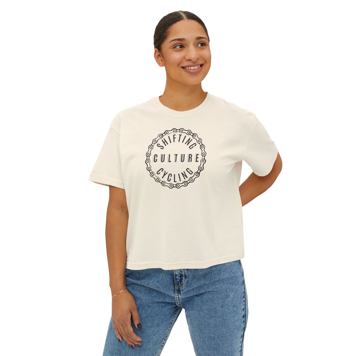 Shifting Culture Cycling Women's Boxy Tee