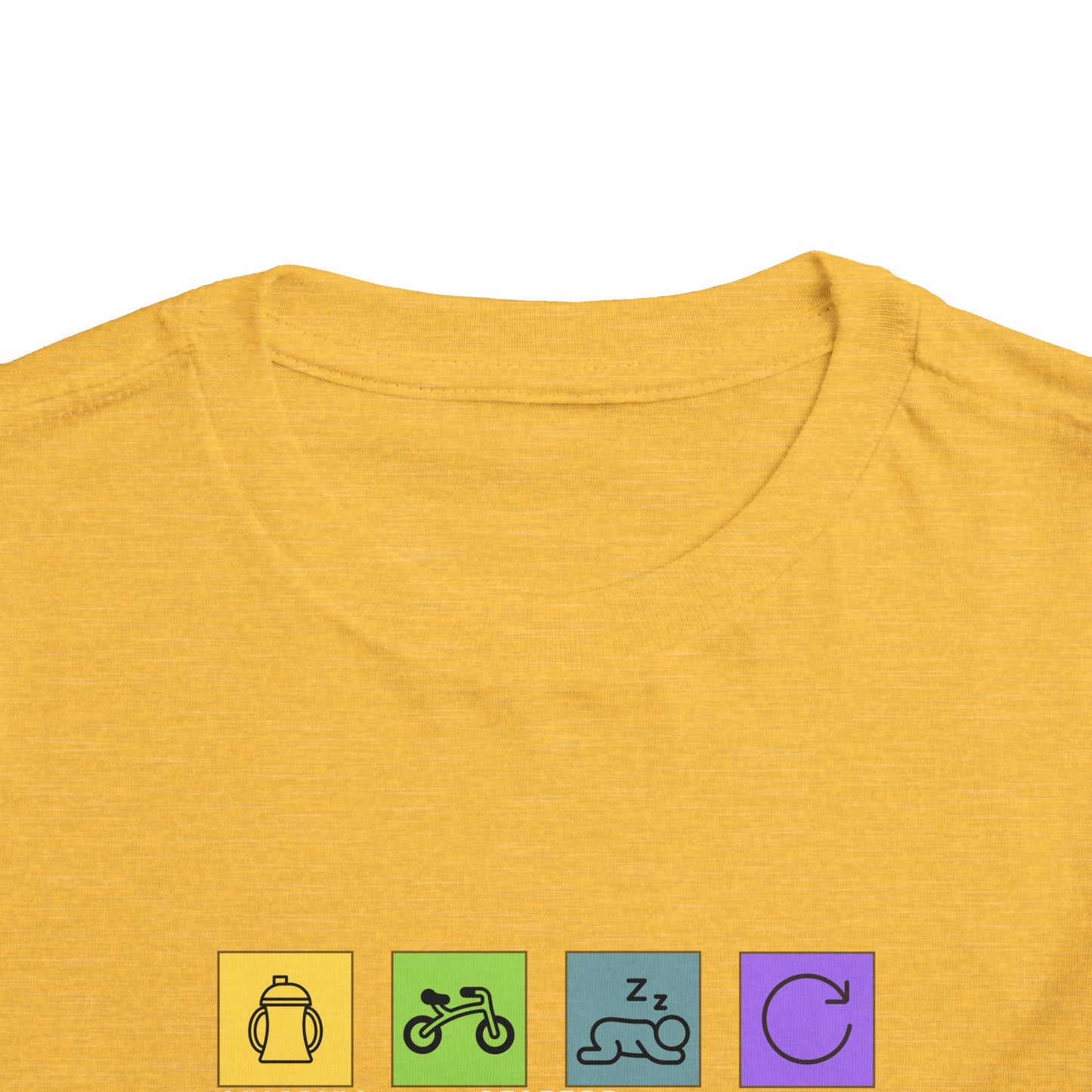 Itinerary Toddler Short Sleeve T-shirt