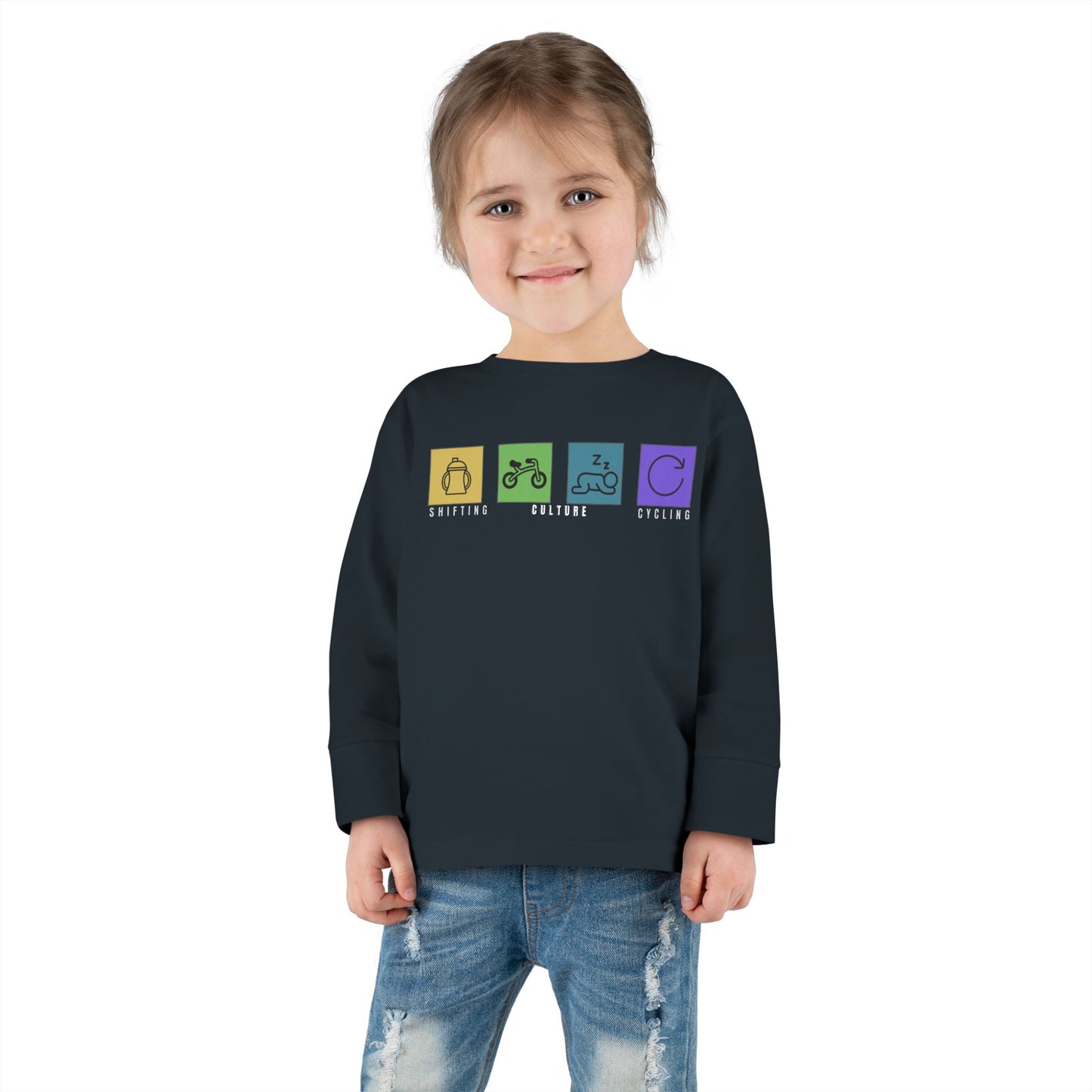 Toddler Itinerary Long Sleeve Tee