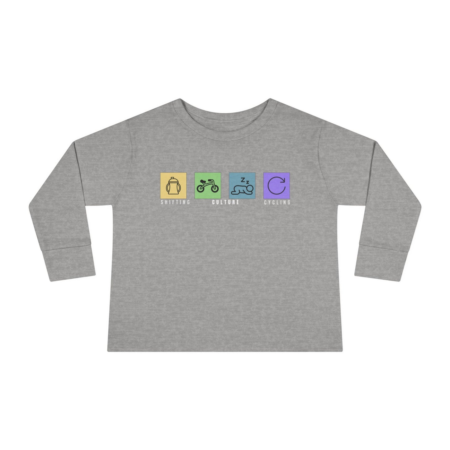 Toddler Itinerary Long Sleeve Tee