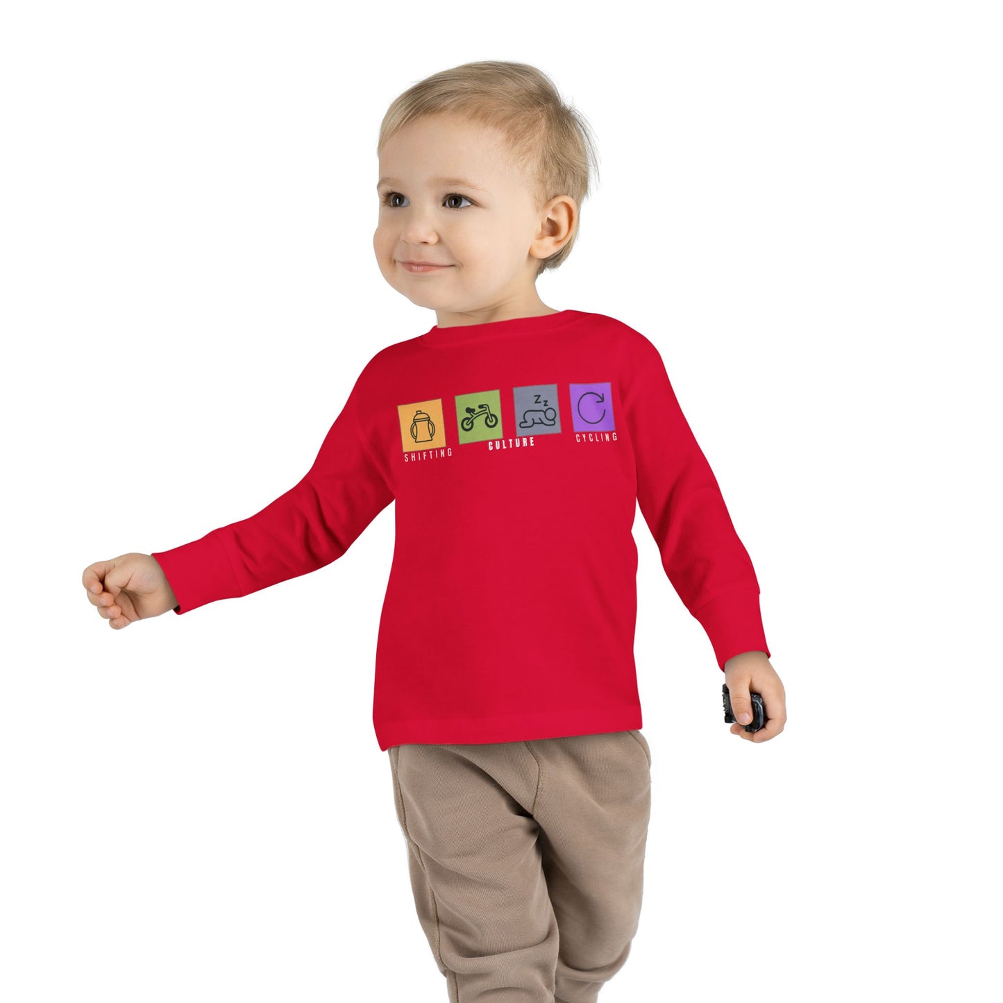 Toddler Itinerary Long Sleeve Tee