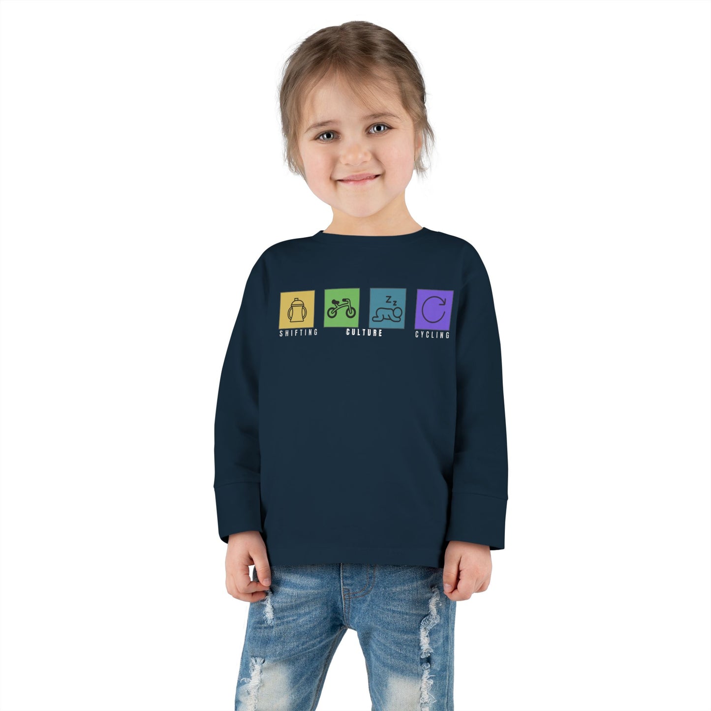Toddler Itinerary Long Sleeve Tee