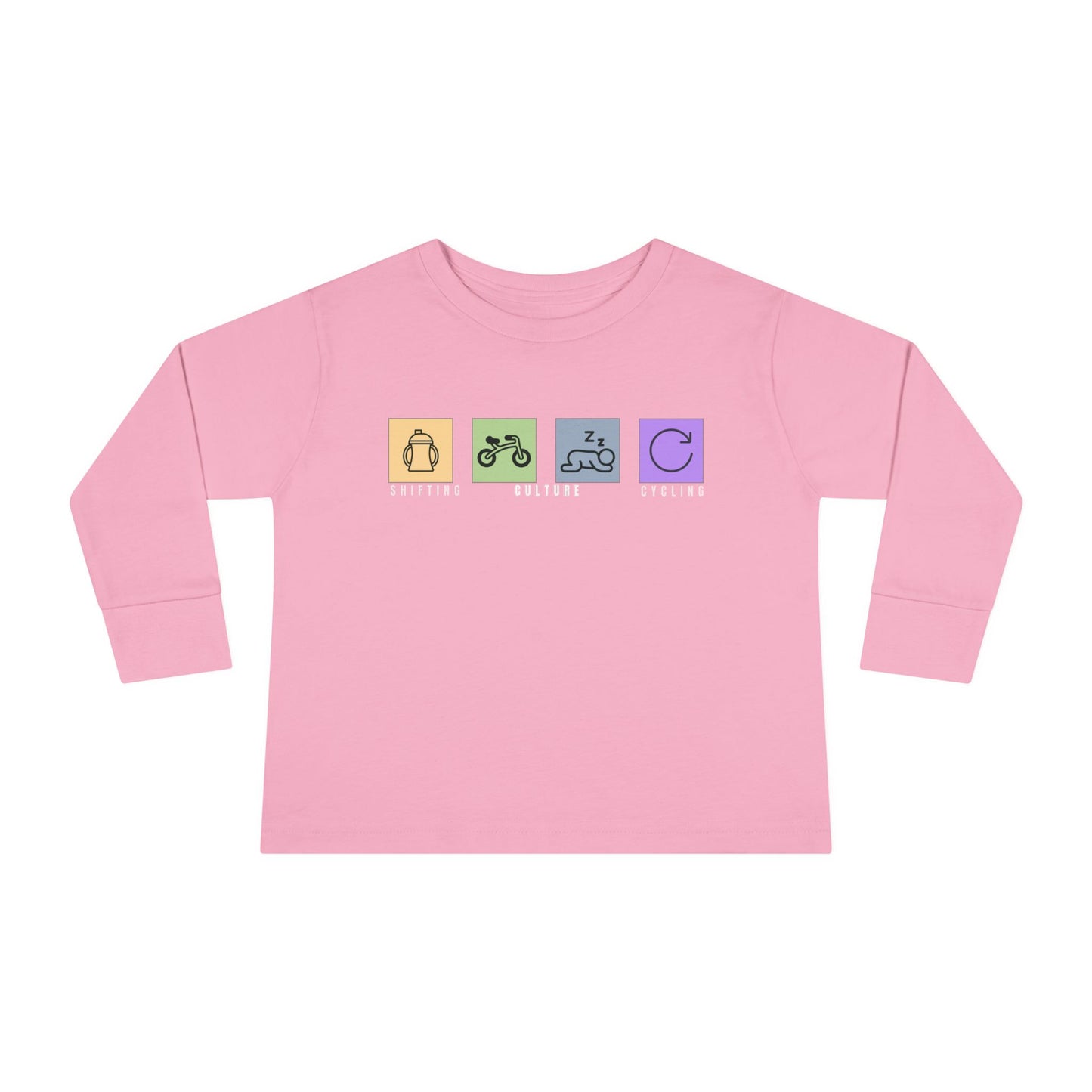 Toddler Itinerary Long Sleeve Tee
