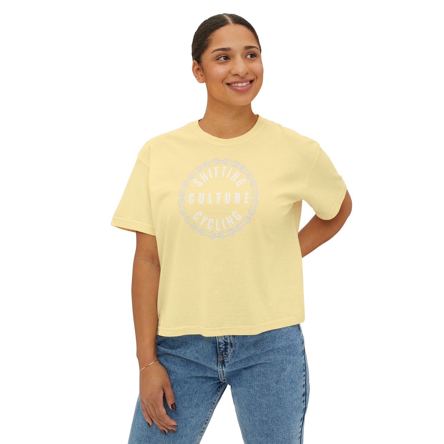 Shifting Culture Cycling Women's Boxy Tee