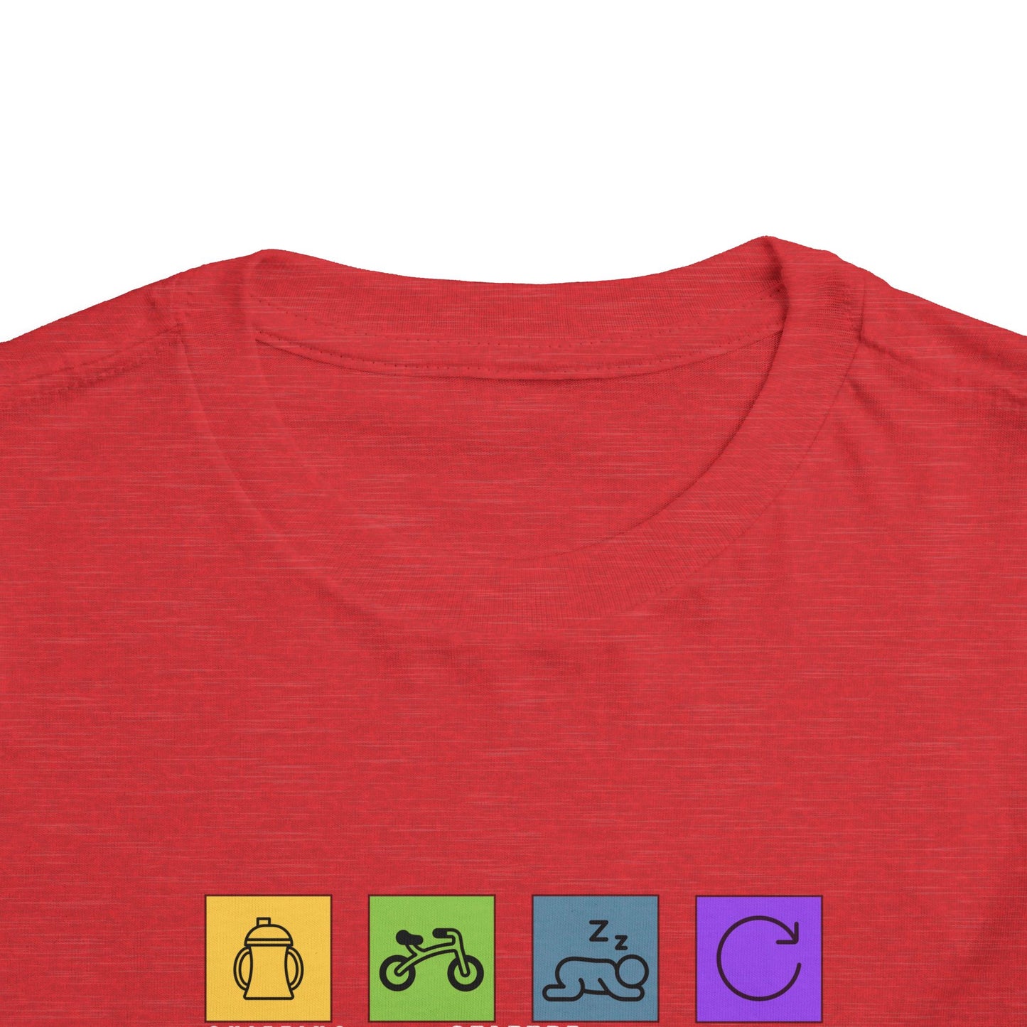 Itinerary Toddler Short Sleeve T-shirt
