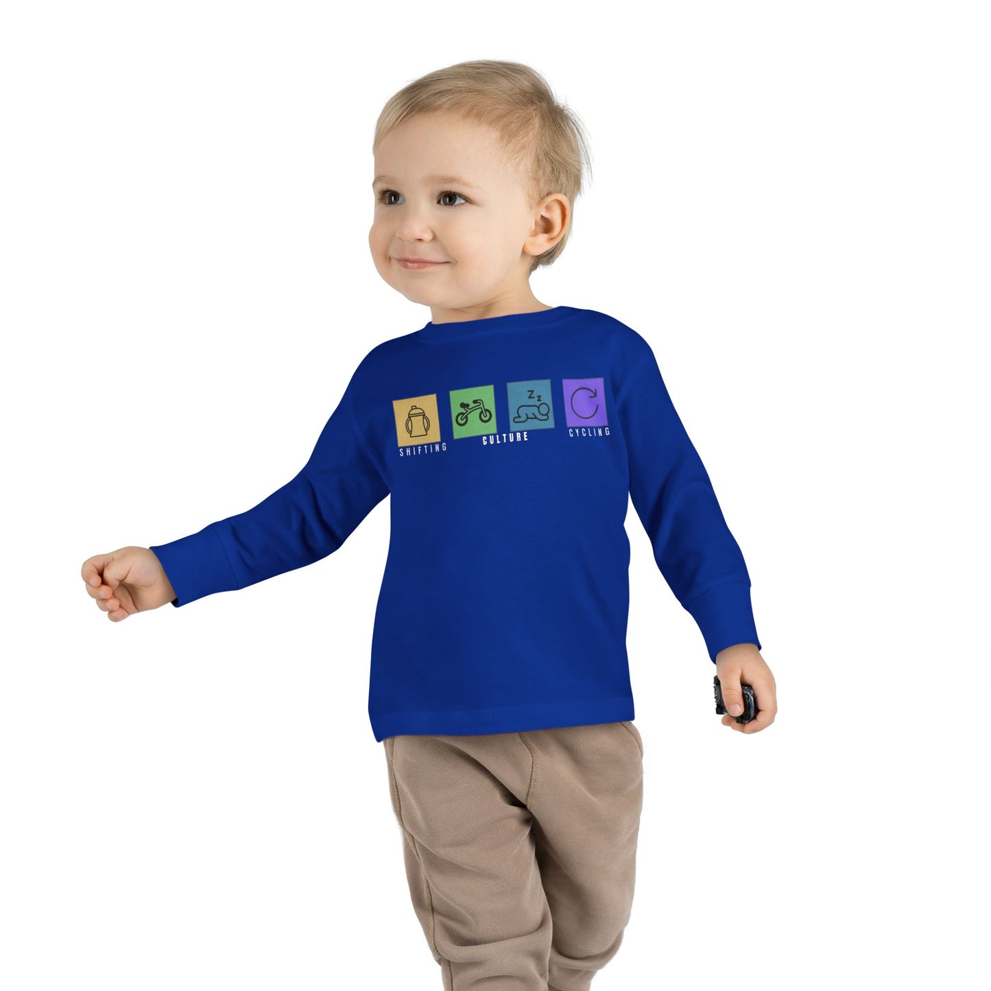 Toddler Itinerary Long Sleeve Tee