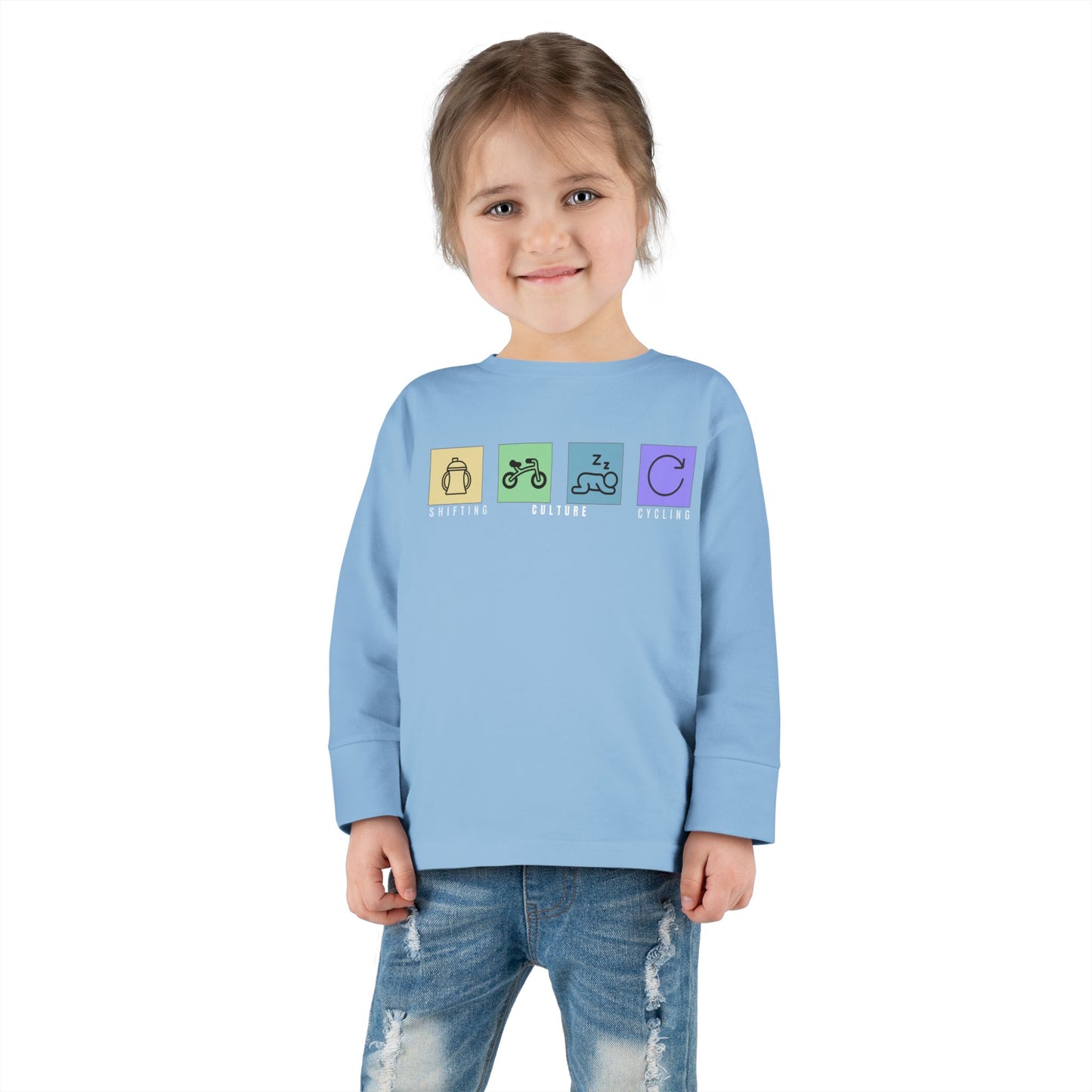 Toddler Itinerary Long Sleeve Tee