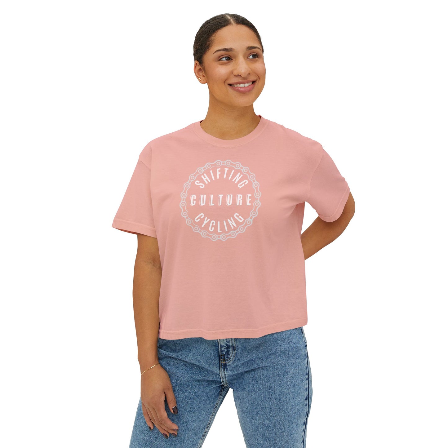 Shifting Culture Cycling Women's Boxy Tee