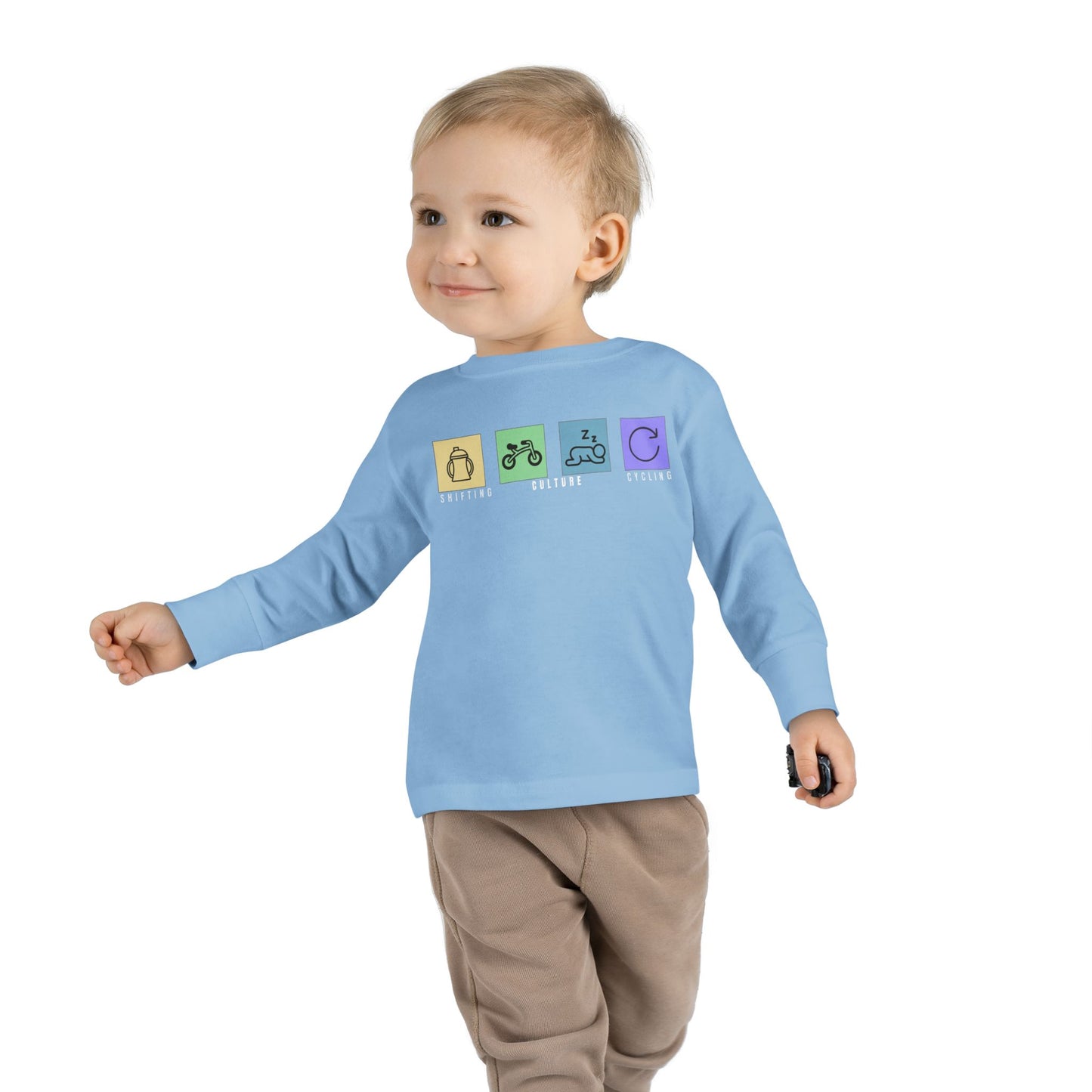 Toddler Itinerary Long Sleeve Tee