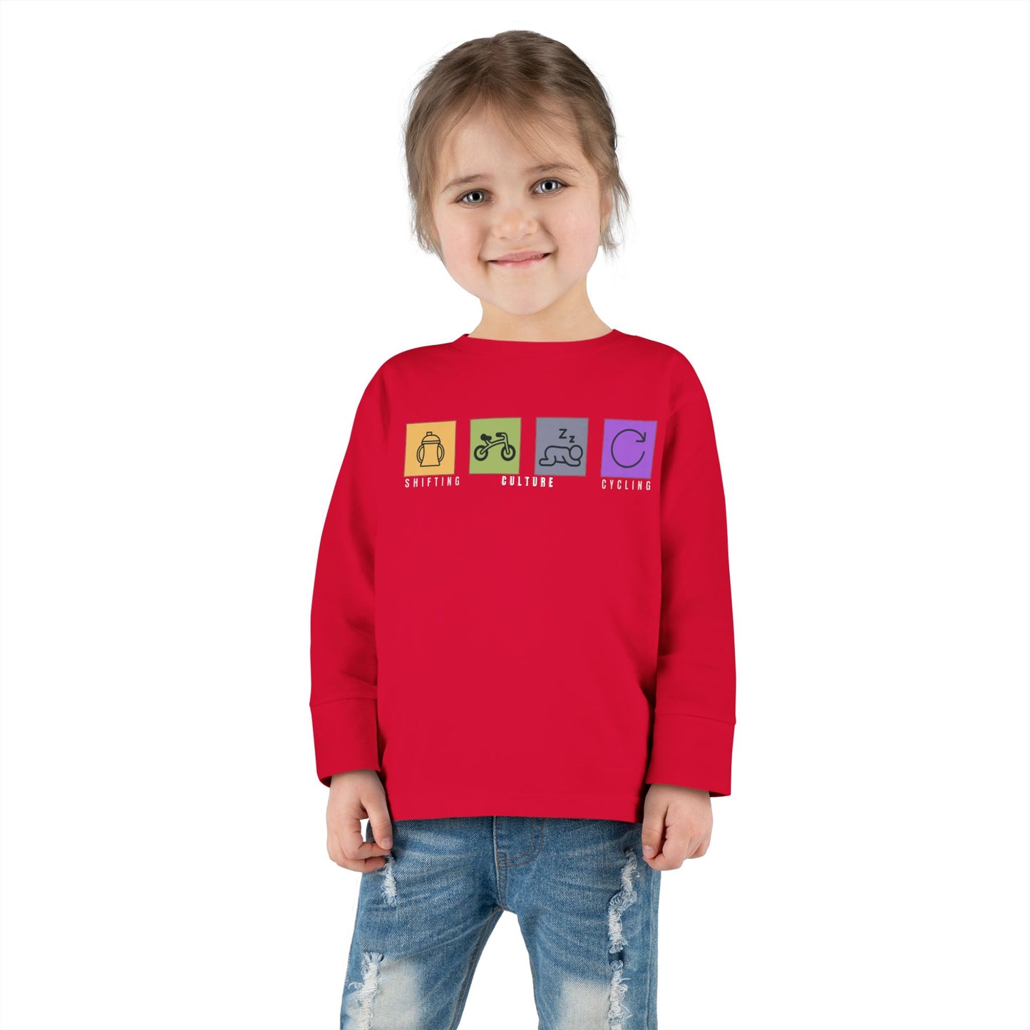Toddler Itinerary Long Sleeve Tee