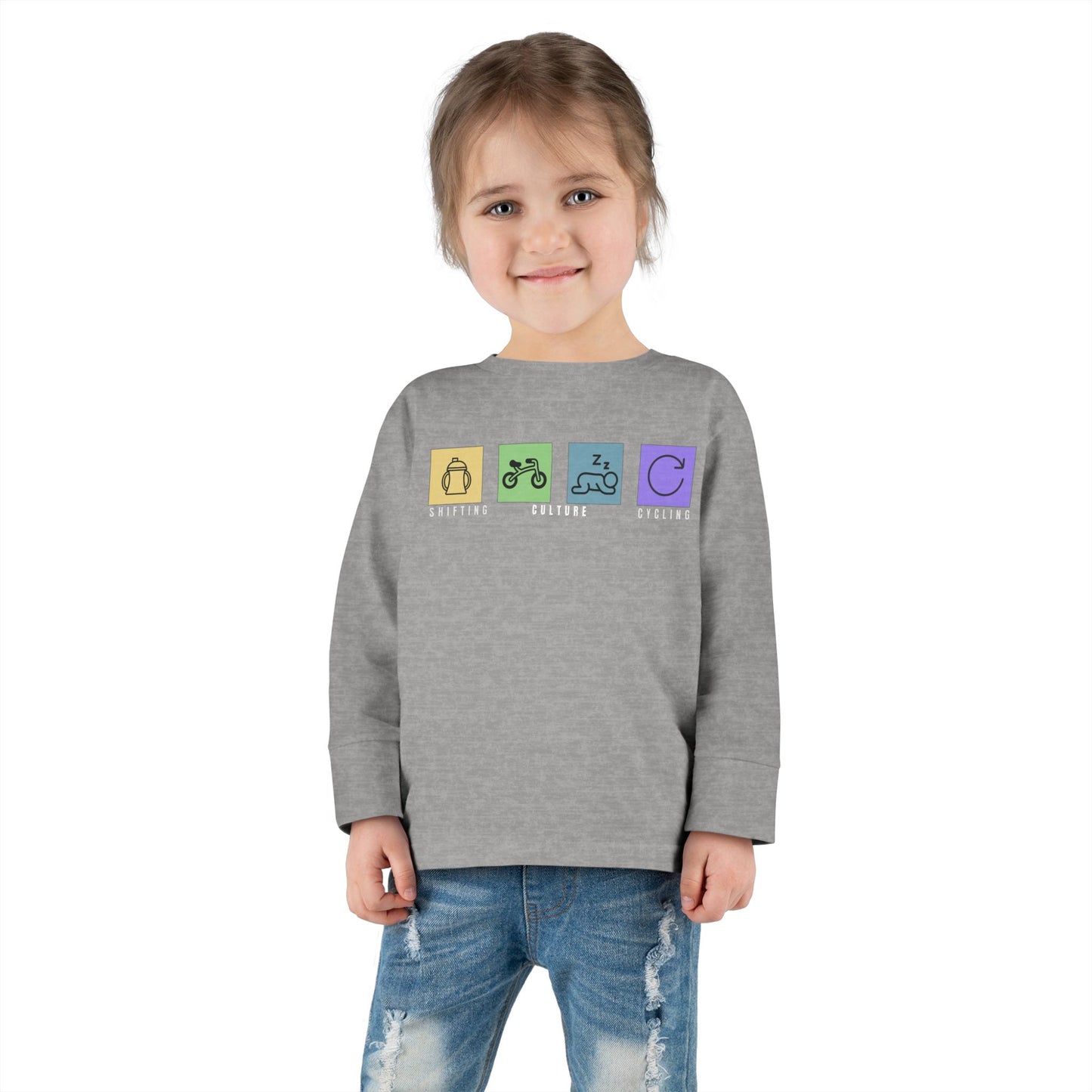 Toddler Itinerary Long Sleeve Tee