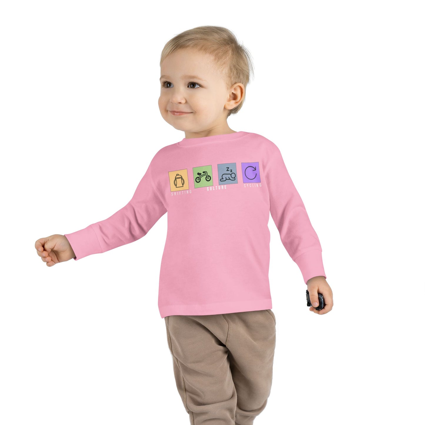 Toddler Itinerary Long Sleeve Tee