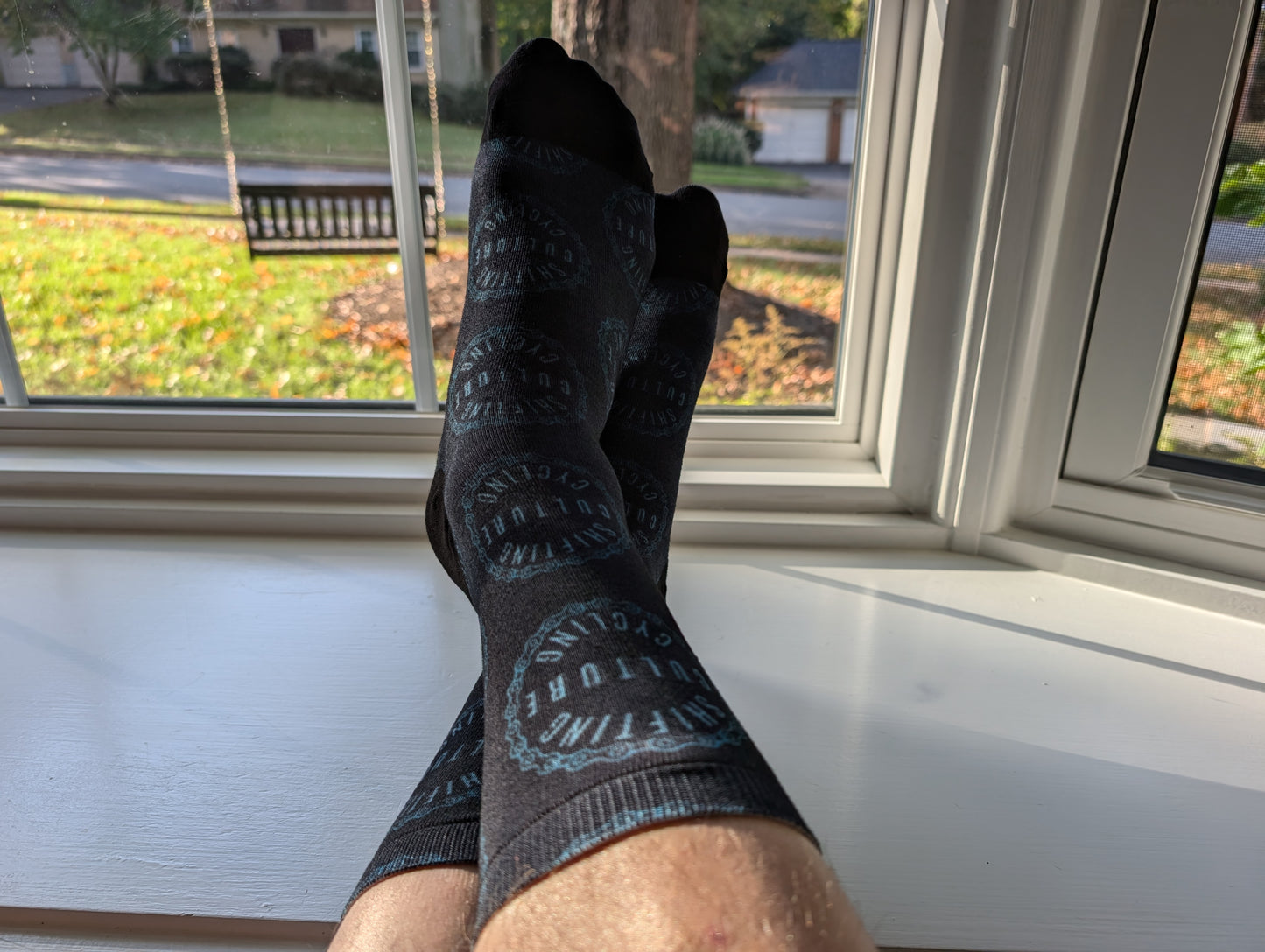 Shifting Culture Cycling Logo Socks (Recycled Blend)