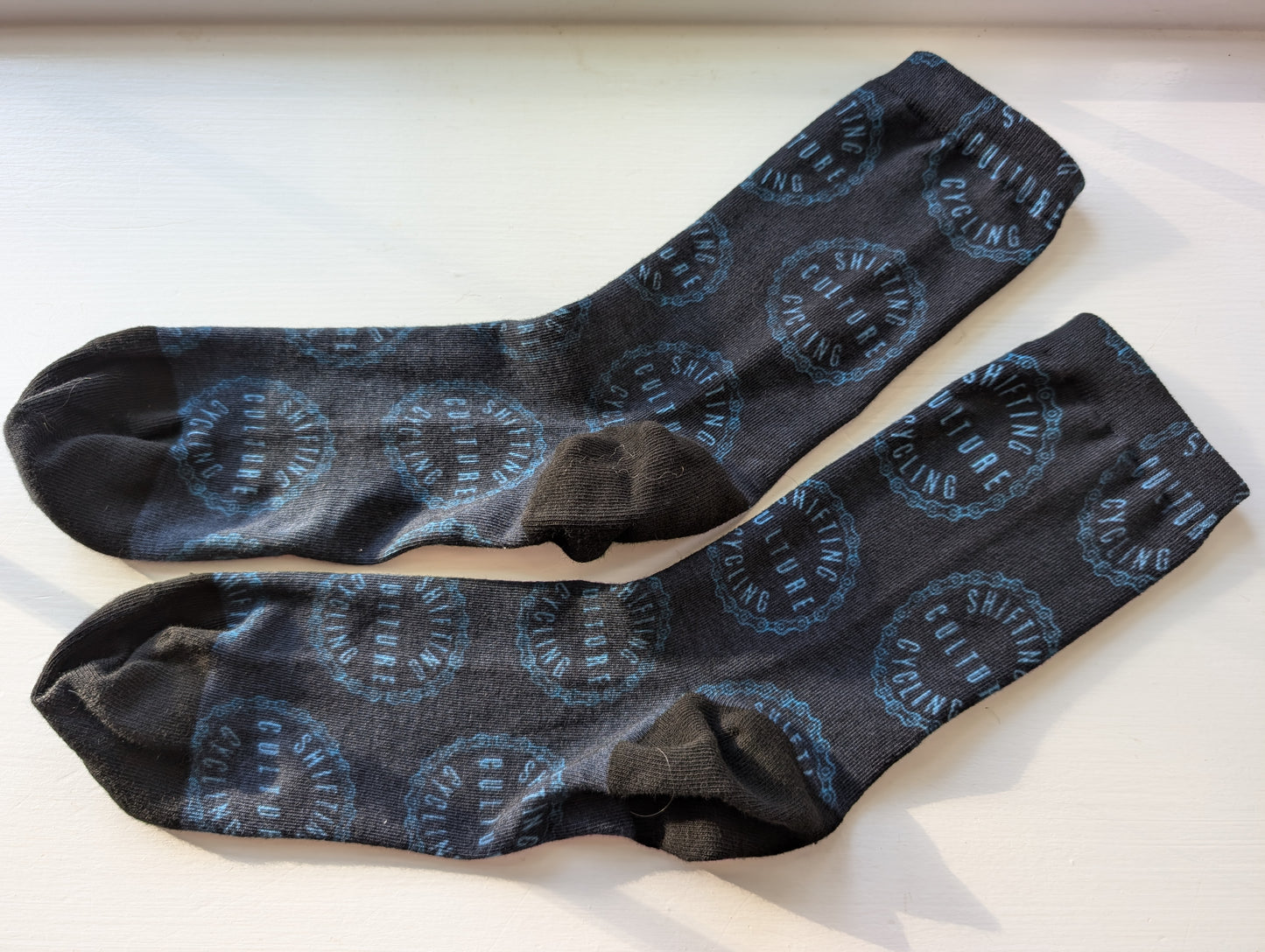 Shifting Culture Cycling Logo Socks (Recycled Blend)