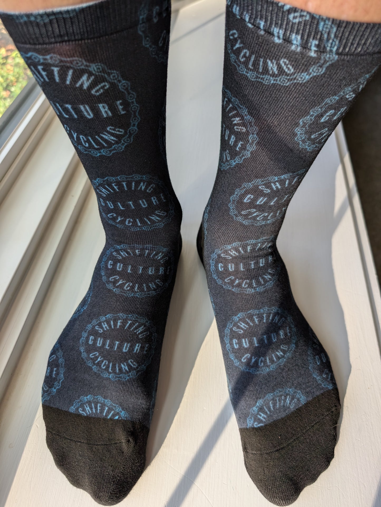 Shifting Culture Cycling Logo Socks (Recycled Blend)